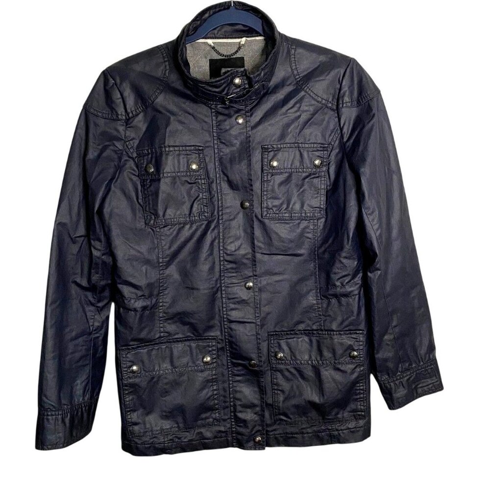 Bella Swan Breaking Dawn 2 style Banana Republic S Blue military Jacket rare